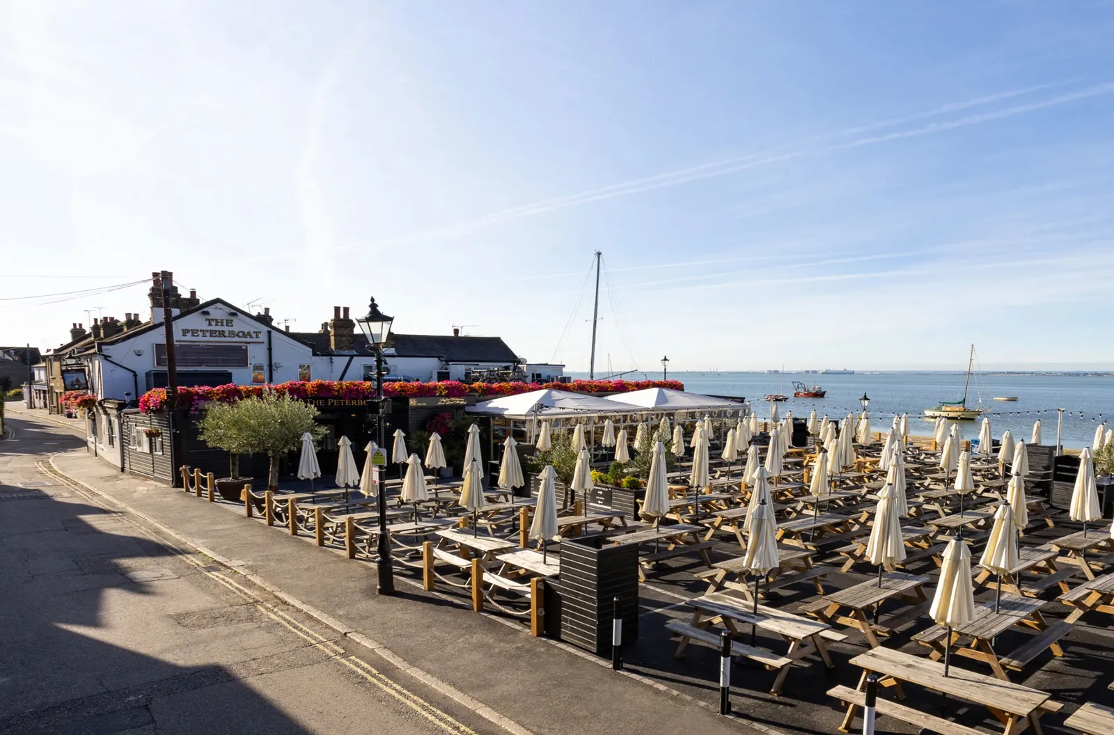 The Peterboat waterfront